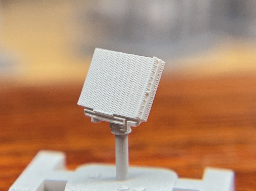 1/700 AN/SPS-52 , AN/SPG-51 レーダーセット