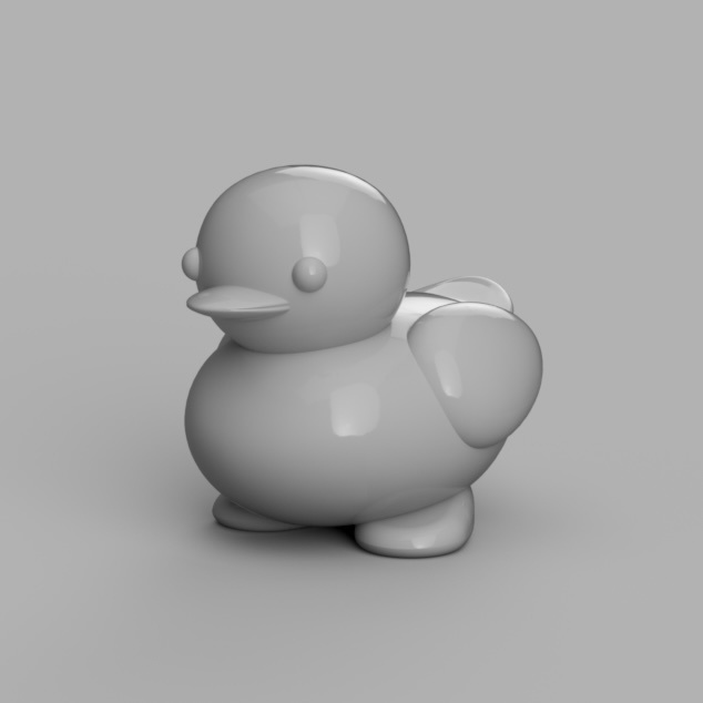 ノーマルあひる（中）