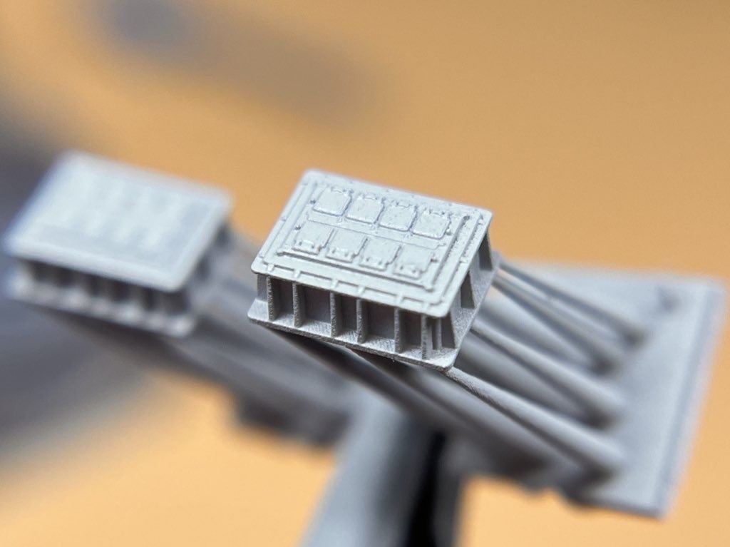 1/700 Mk41 VLS半 (8、16セル半埋込タイプ) セット