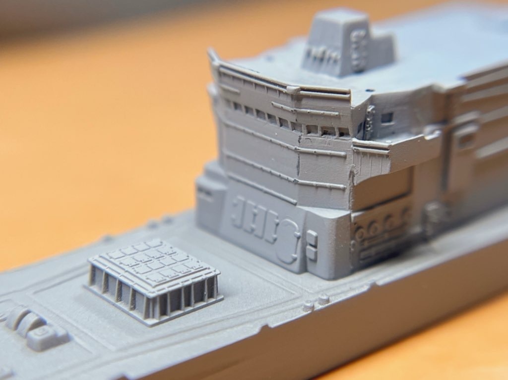 1/700 Mk41 VLS半 (8、16セル半埋込タイプ) セット