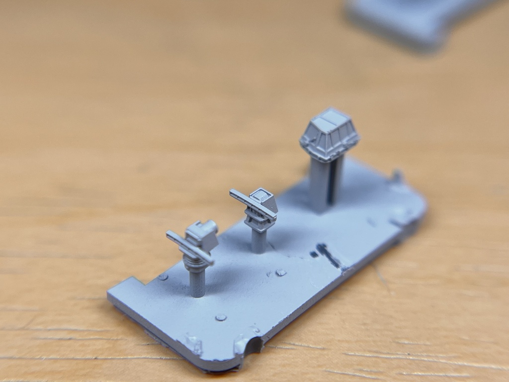 1/700 水平燈、発着艦管制室セット