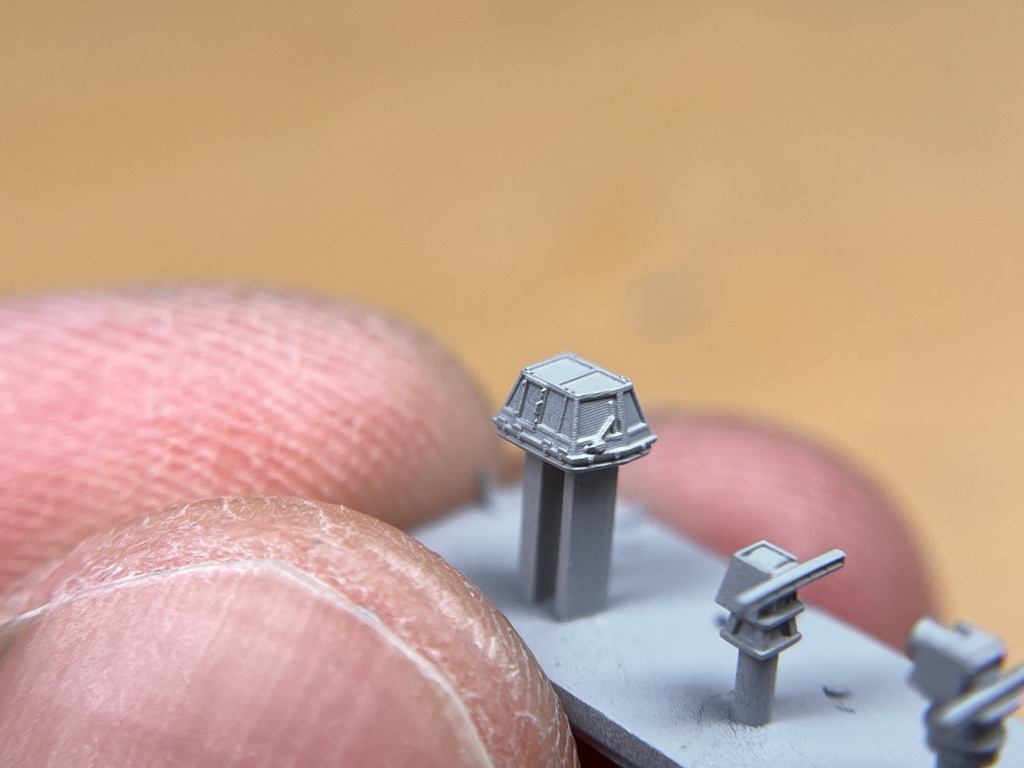 1/700 水平燈、発着艦管制室セット
