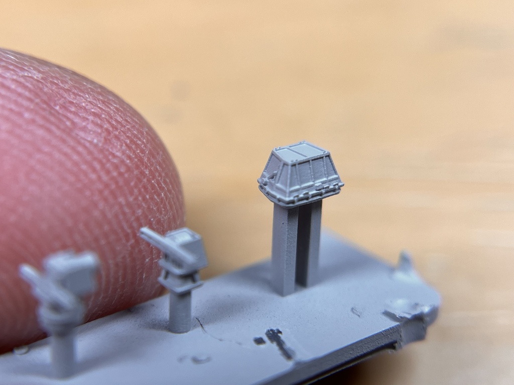 1/700 水平燈、発着艦管制室セット