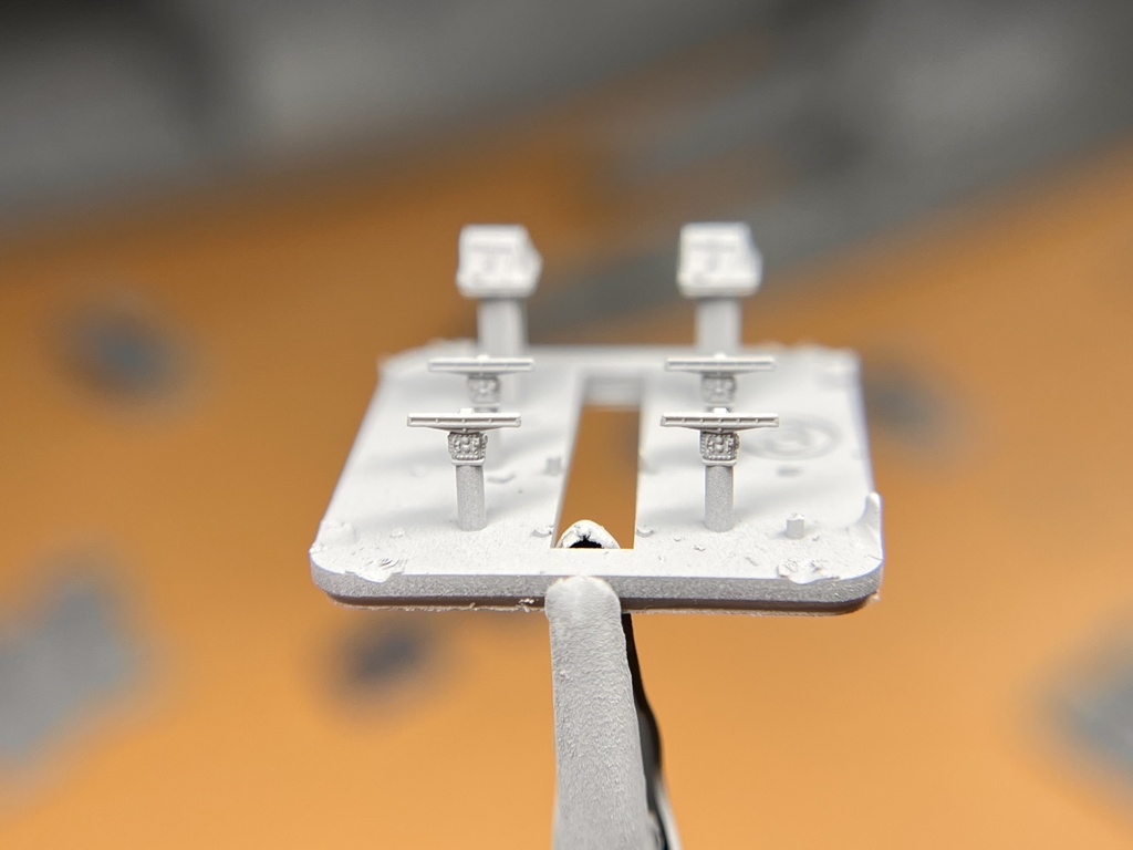 1/700 水平燈、発着艦管制室セット(旧型②)