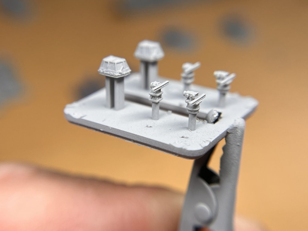 1/700 水平燈、発着艦管制室セット(旧型②)