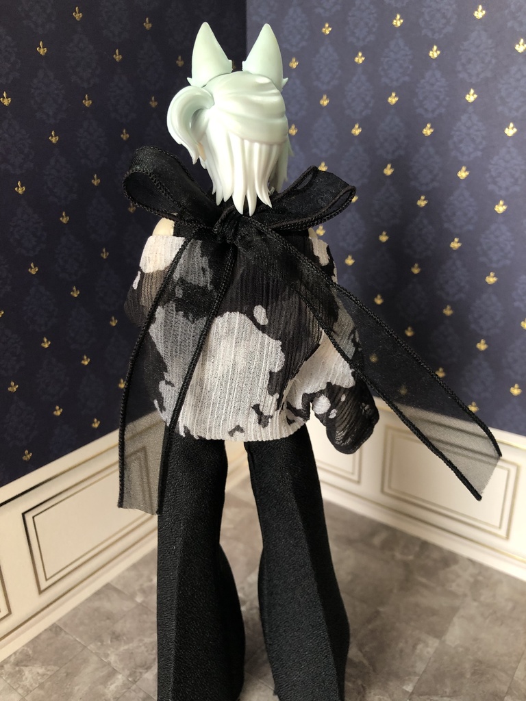 カーディガンセット 黒ver