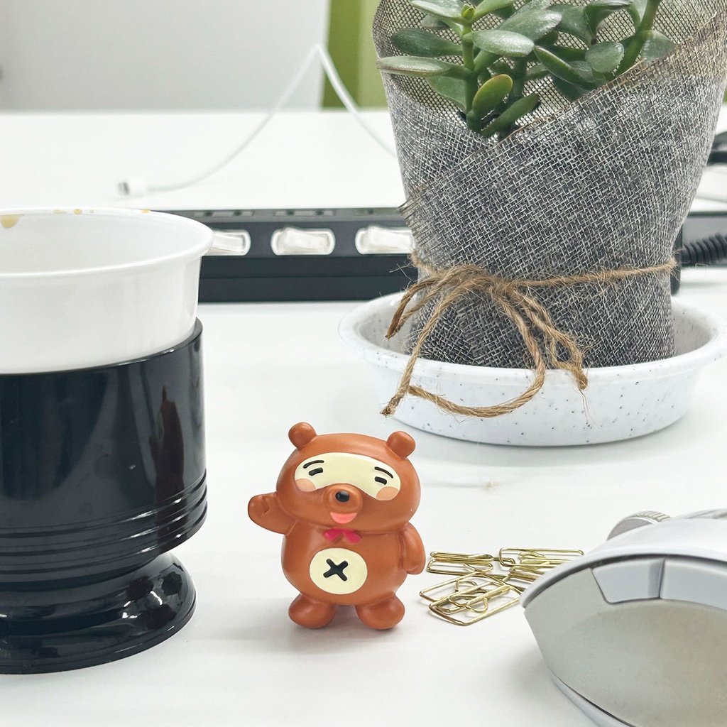 【商売繁盛】もっちり!たぬフィギュア【置物タイプ】