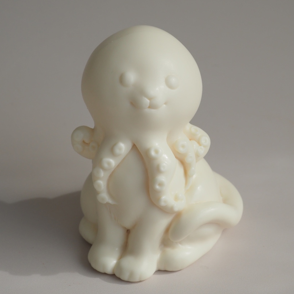 多幸を呼ぶ「たこにゃん」(ガレージキット 未塗装品)