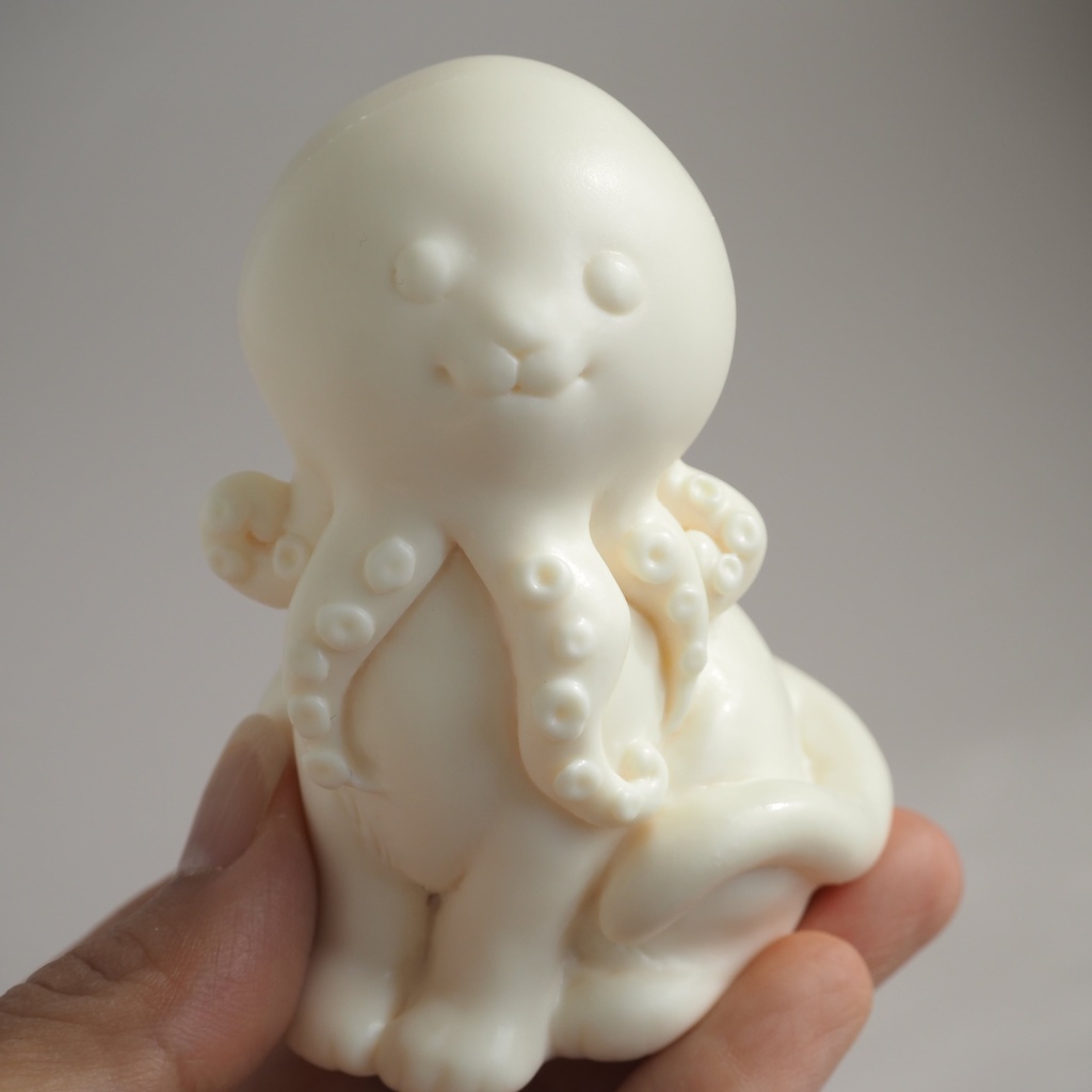 多幸を呼ぶ「たこにゃん」(ガレージキット 未塗装品)