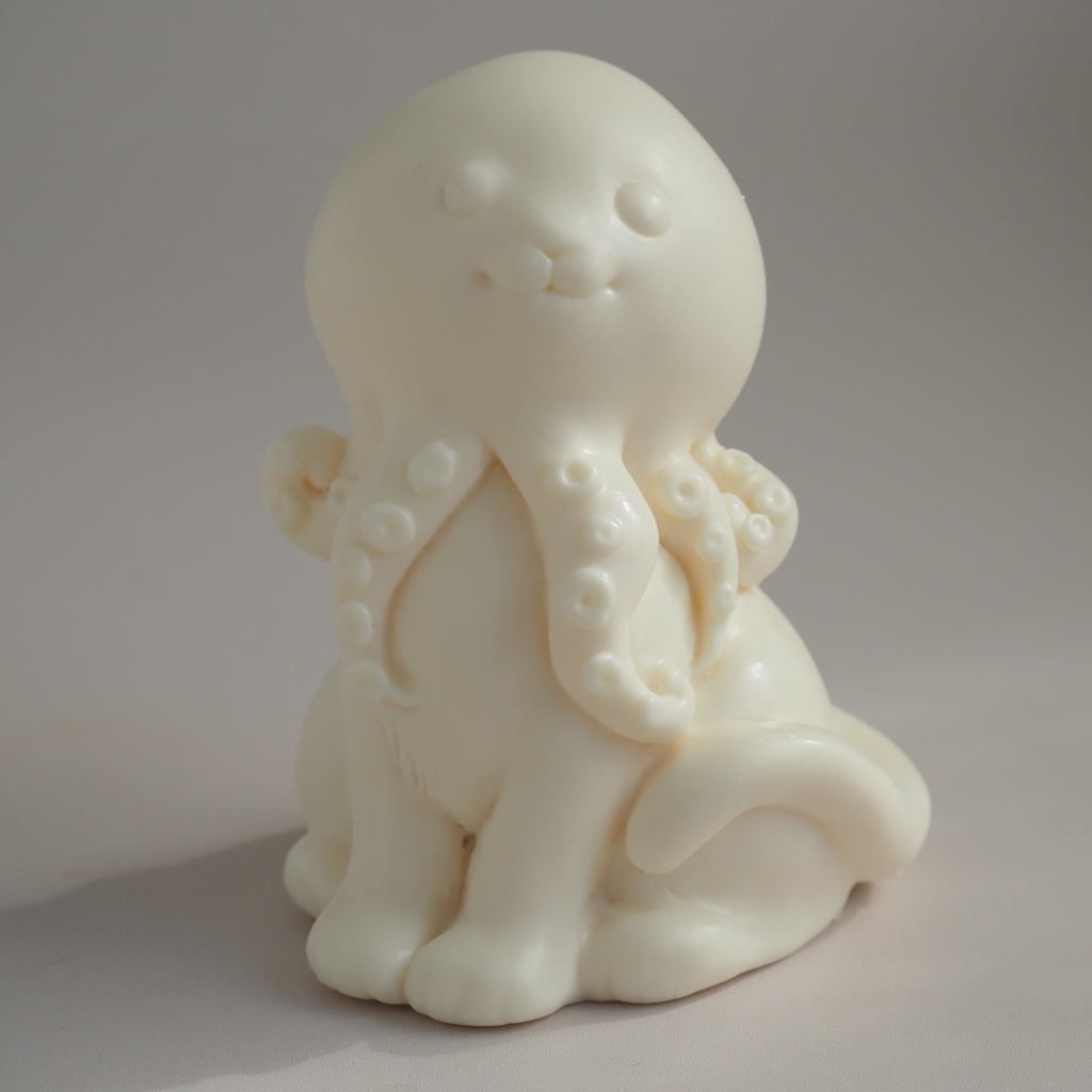 多幸を呼ぶ「たこにゃん」(ガレージキット 未塗装品)