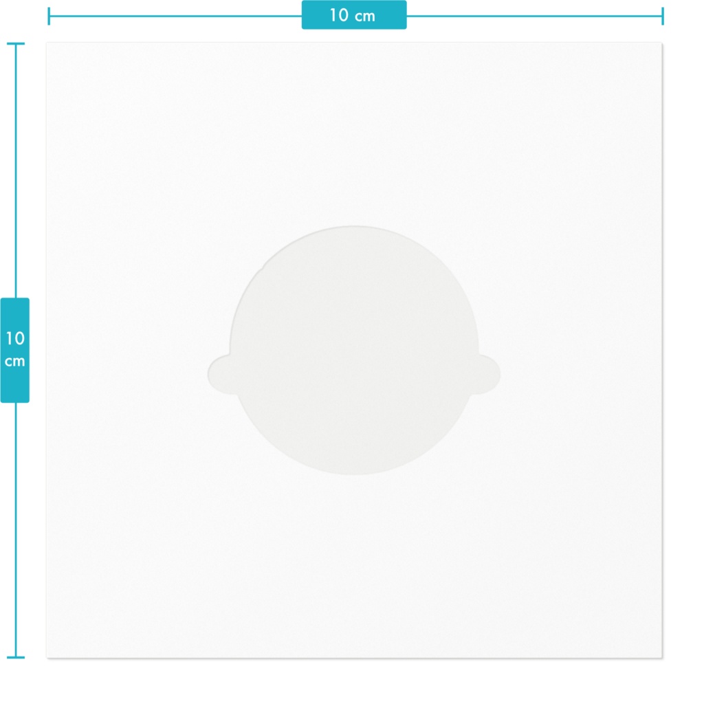 宵夜美世のロゴ(赤)ステッカー
