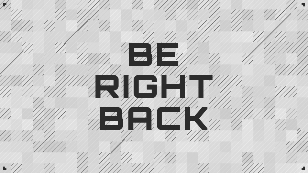 【配信用オーバーレイ】 "Monotone" Stream Package | Overlay | Twitch | Youtube