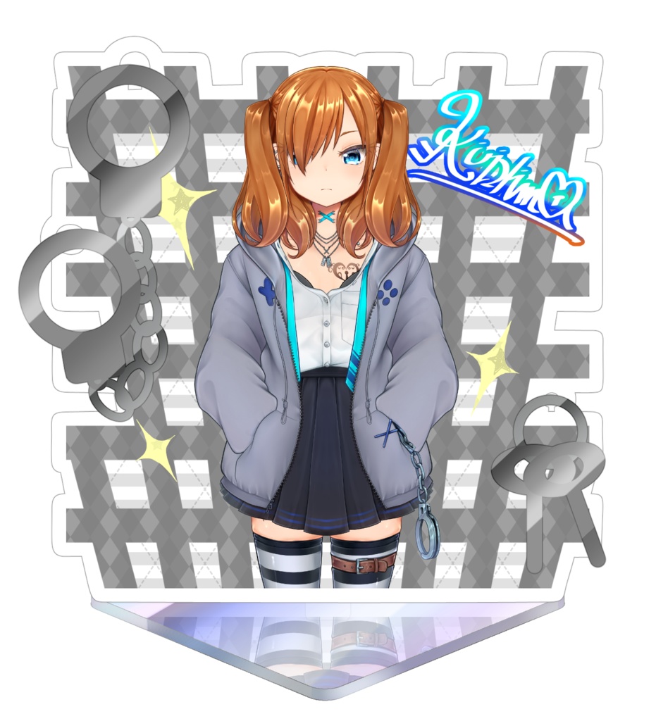 アクリルスタンド【あわ家】あわch/夏芽みのり/桐島