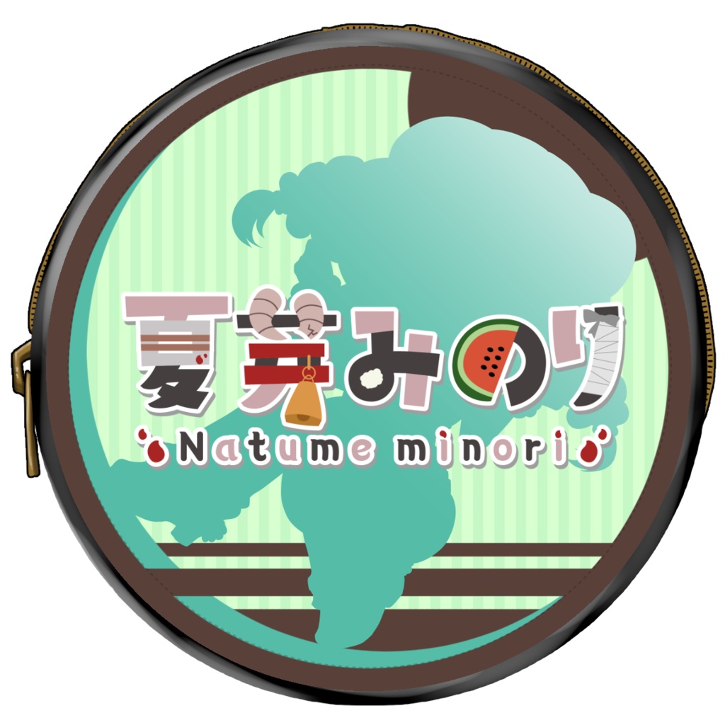 ぴょんぴょん合皮コインケース【あわ家】あわch/夏芽みのり/桐島