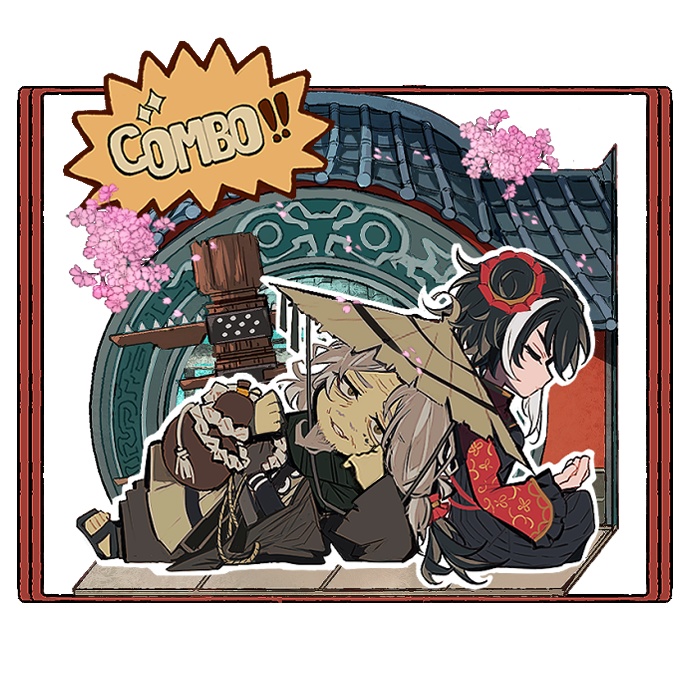 【8.5章 切磋琢春】各17種:繋がるCOMBOアクリルチャーム(囚人+α)