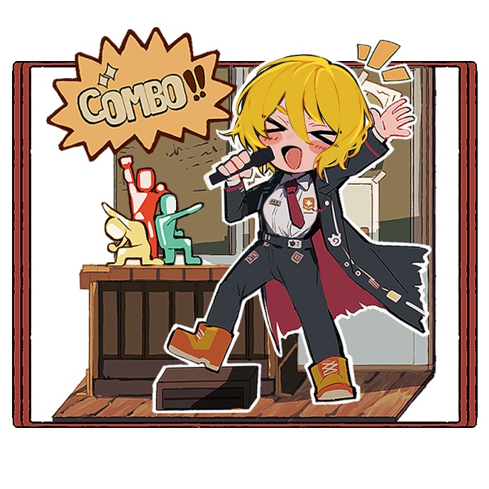 【8.5章 切磋琢春】各17種:繋がるCOMBOアクリルチャーム(囚人+α)