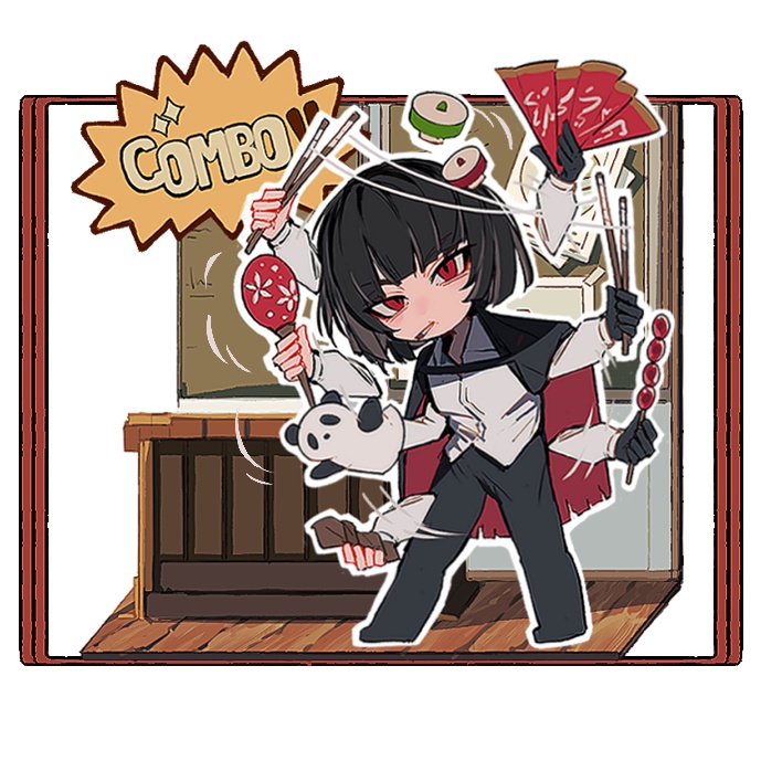 【8.5章 切磋琢春】各17種:繋がるCOMBOアクリルチャーム(囚人+α)