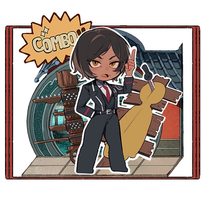 【8.5章 切磋琢春】各17種:繋がるCOMBOアクリルチャーム(囚人+α)