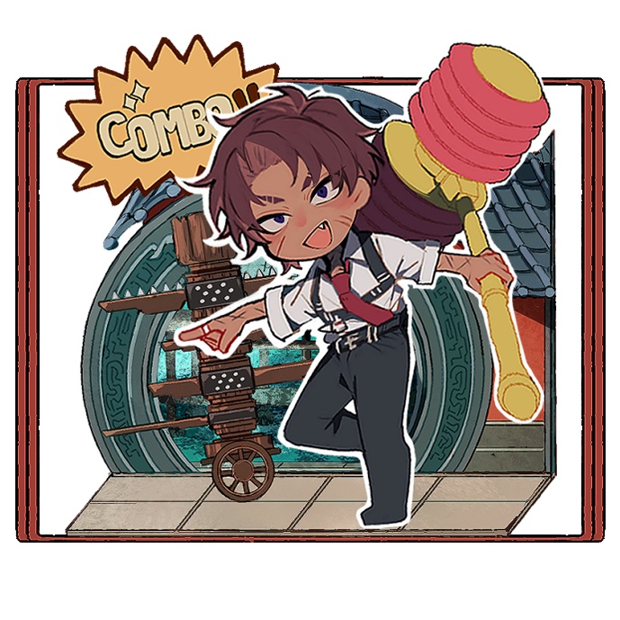 【8.5章 切磋琢春】各17種:繋がるCOMBOアクリルチャーム(囚人+α)