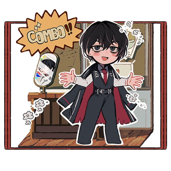 【8.5章 切磋琢春】各17種:繋がるCOMBOアクリルチャーム(囚人+α)