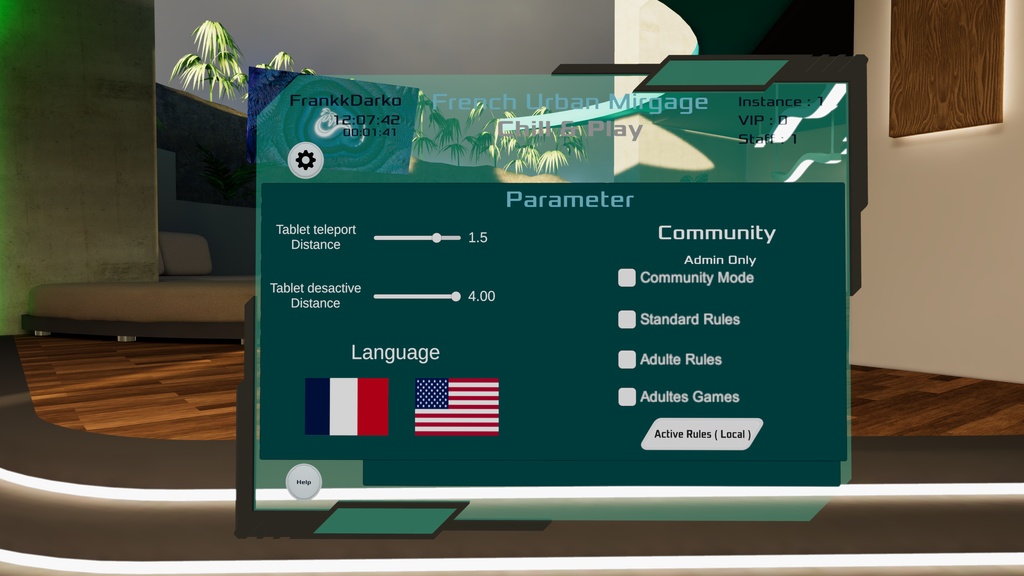 Tablet System — Admin & User | The all-in-one moderation tablet for your VRChat world