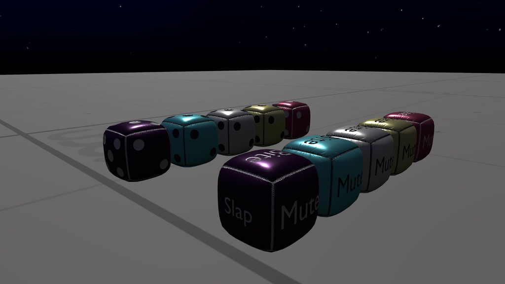 Simple Dice - VRChat向けカスタマイズ可能なダイス