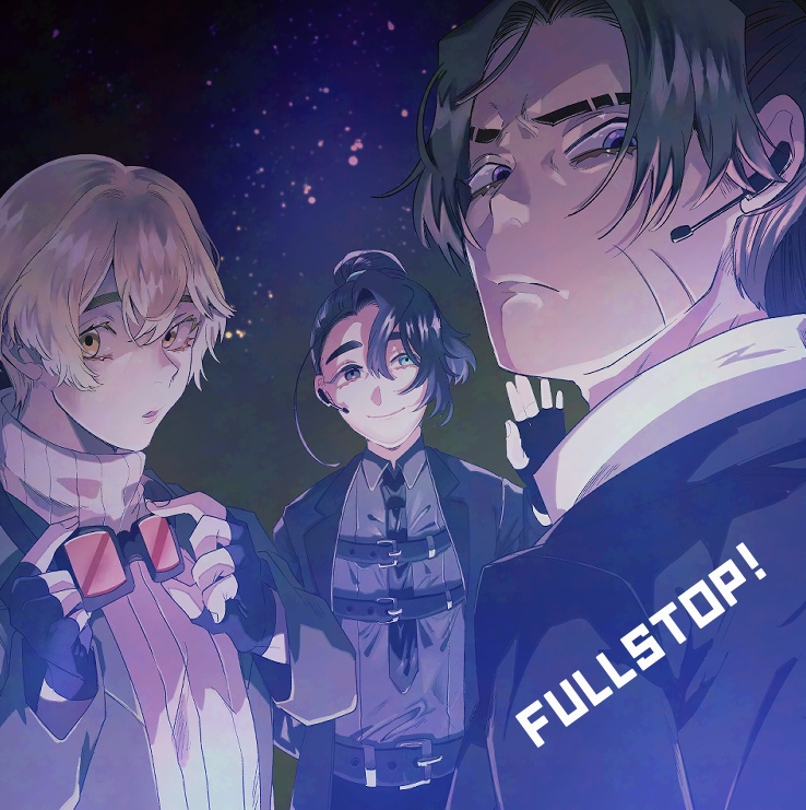 終止符事務所人格アクリルブロックキーホルダー