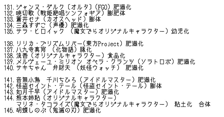 でらっしょん6月号 No.131~145