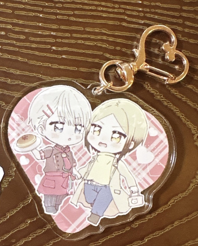 さこかじ♡バレンタインアクキー