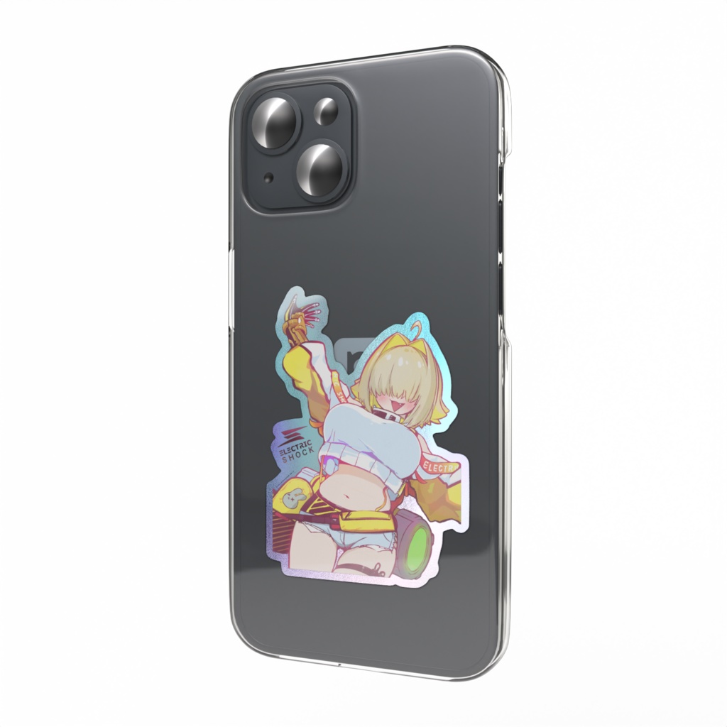 エレグ　オーロラスマホステッカー