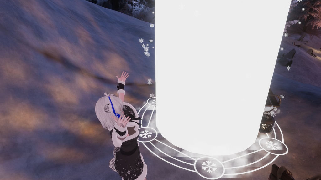 Snow Avatar Particles (VRCFURY)