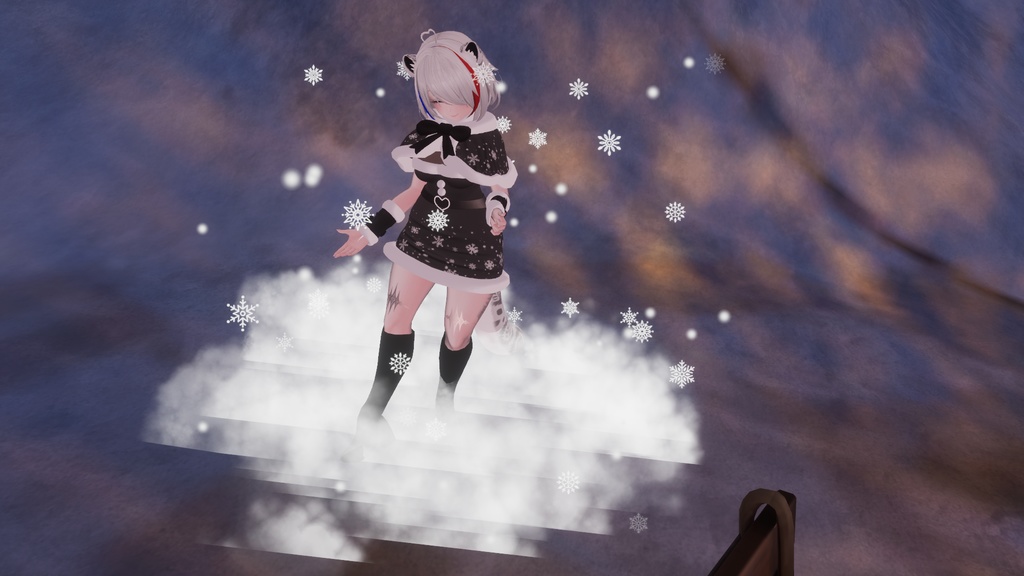 Snow Avatar Particles (VRCFURY)
