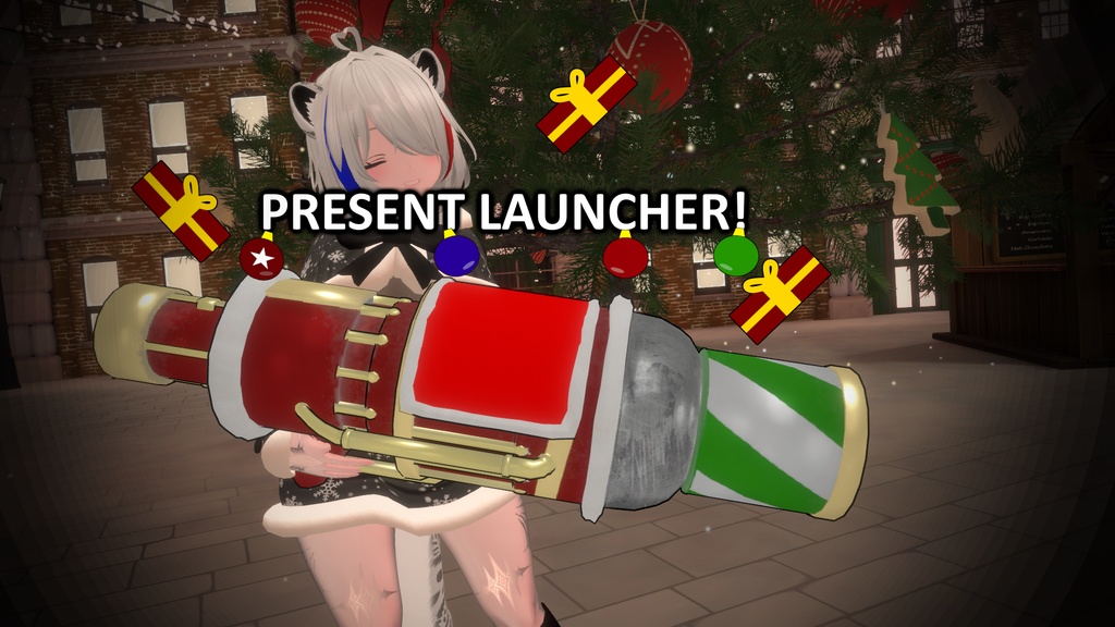 Present launcher gimmick! (MA/VRCFury)