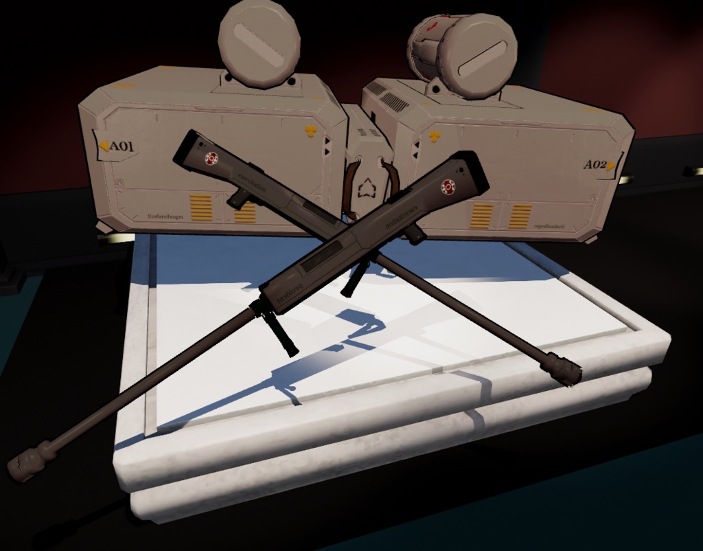 Duel Heavy Weapons (VRCFury/MA)