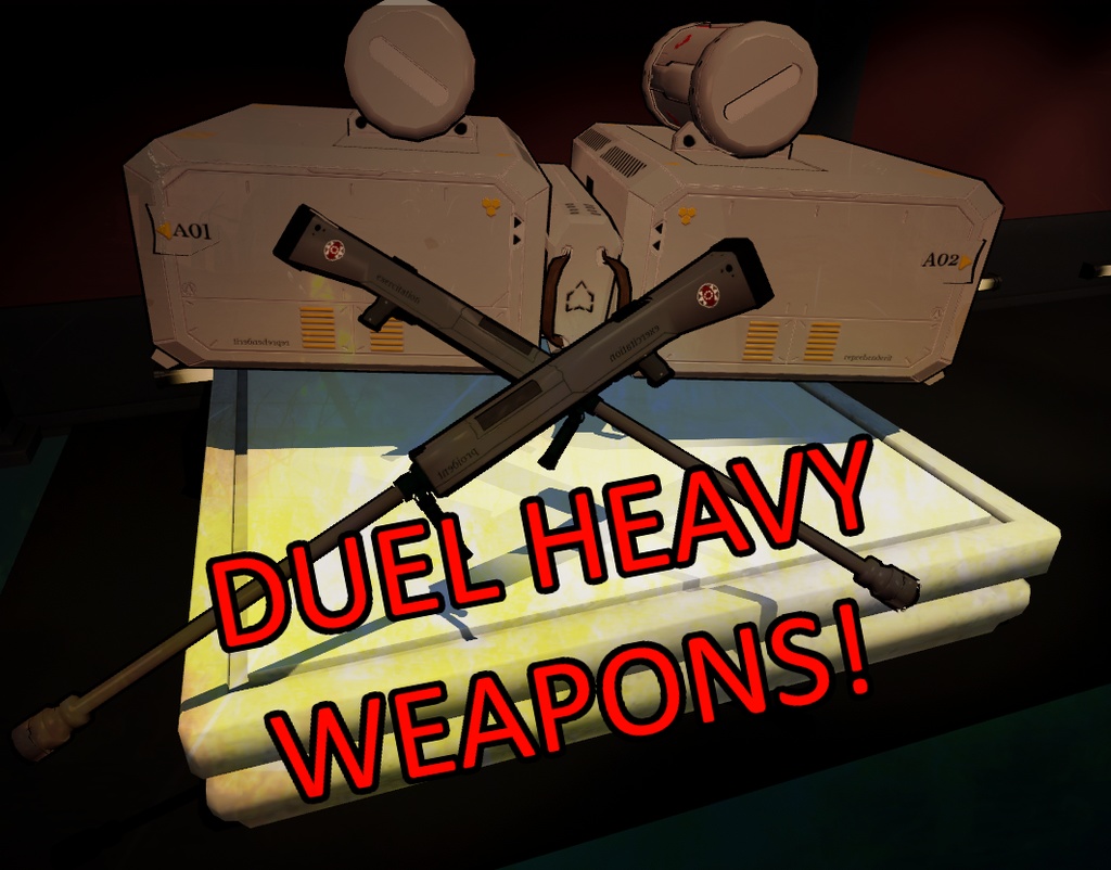 Duel Heavy Weapons (VRCFury/MA)