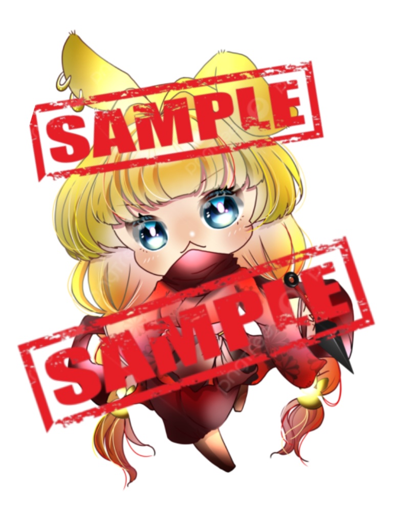 BOOTH限定忍者アクキー