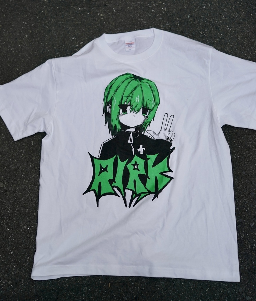 【受注】"RIRK" TEE GREEN
