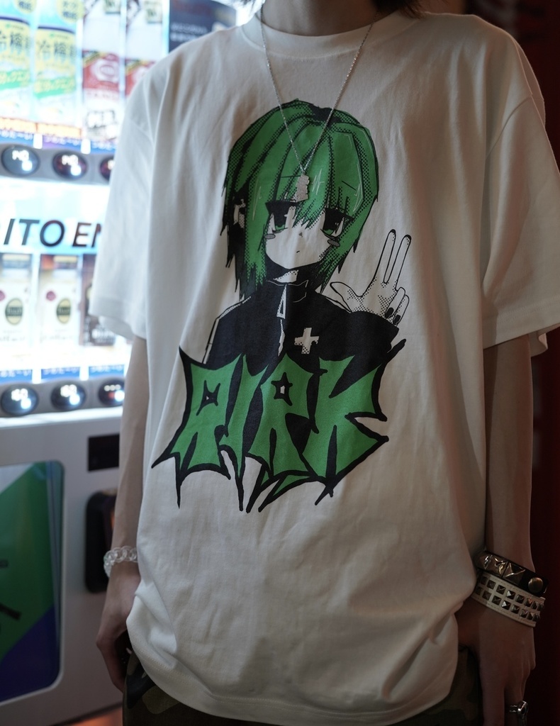 【受注】"RIRK" TEE GREEN