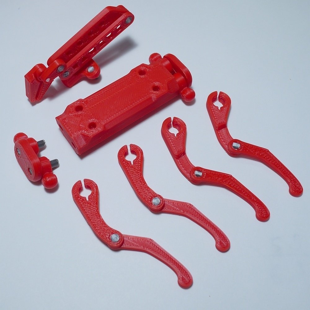 イヌ型ロボ_3Dプリント用モデルデータ