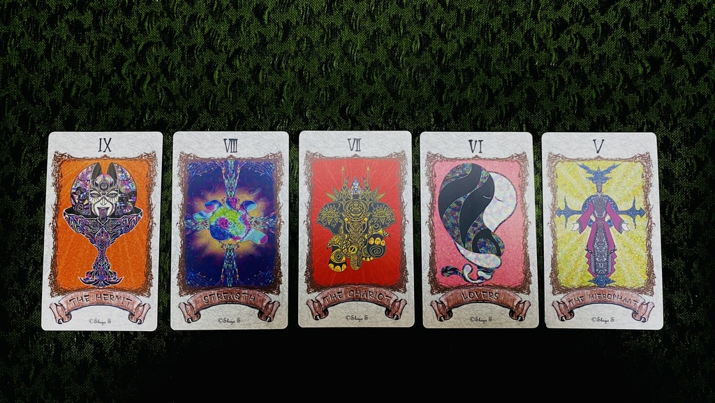 オリジナルタロットカード(大アルカナ22枚)