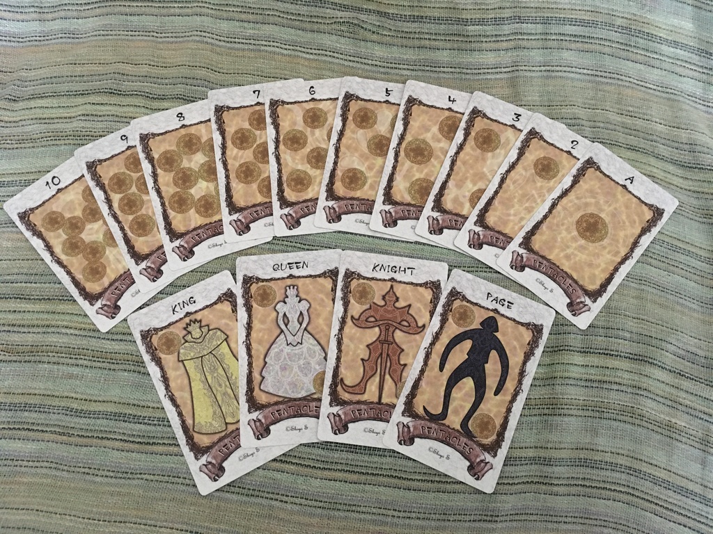 オリジナルタロットカード 小アルカナ56枚