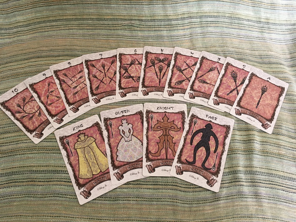 オリジナルタロットカード 小アルカナ56枚