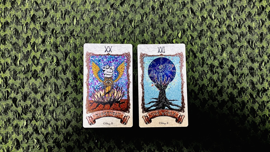 オリジナルタロットカード フルセット(大小アルカナ 78枚)