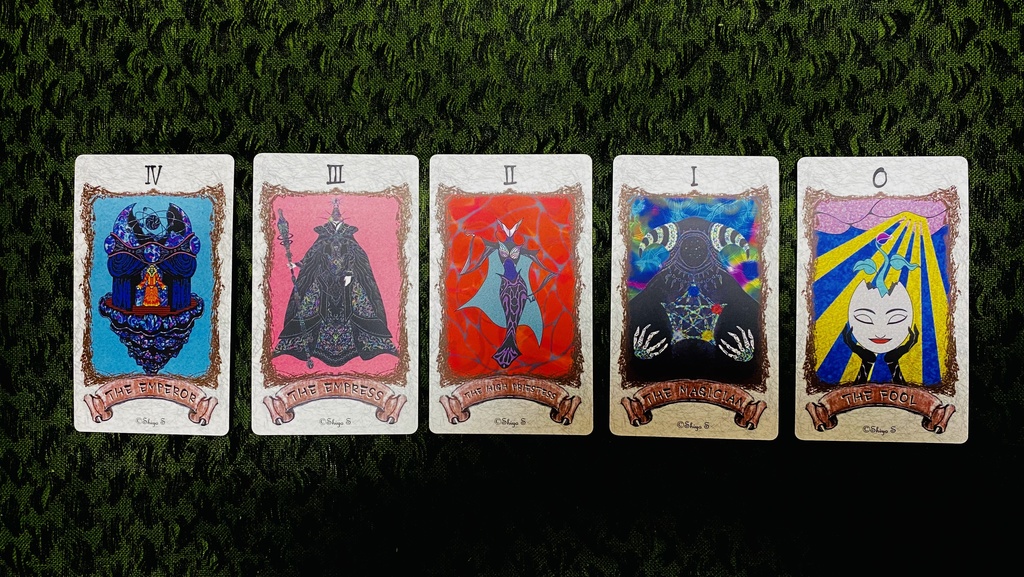 オリジナルタロットカード フルセット(大小アルカナ 78枚)