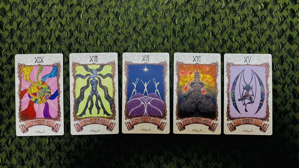 オリジナルタロットカード フルセット(大小アルカナ 78枚)