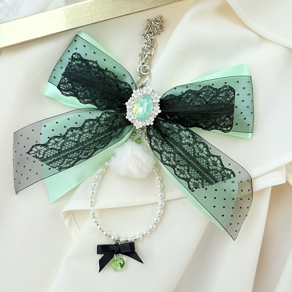 【二次創作】シークレット・リップイメージリボンチャーム