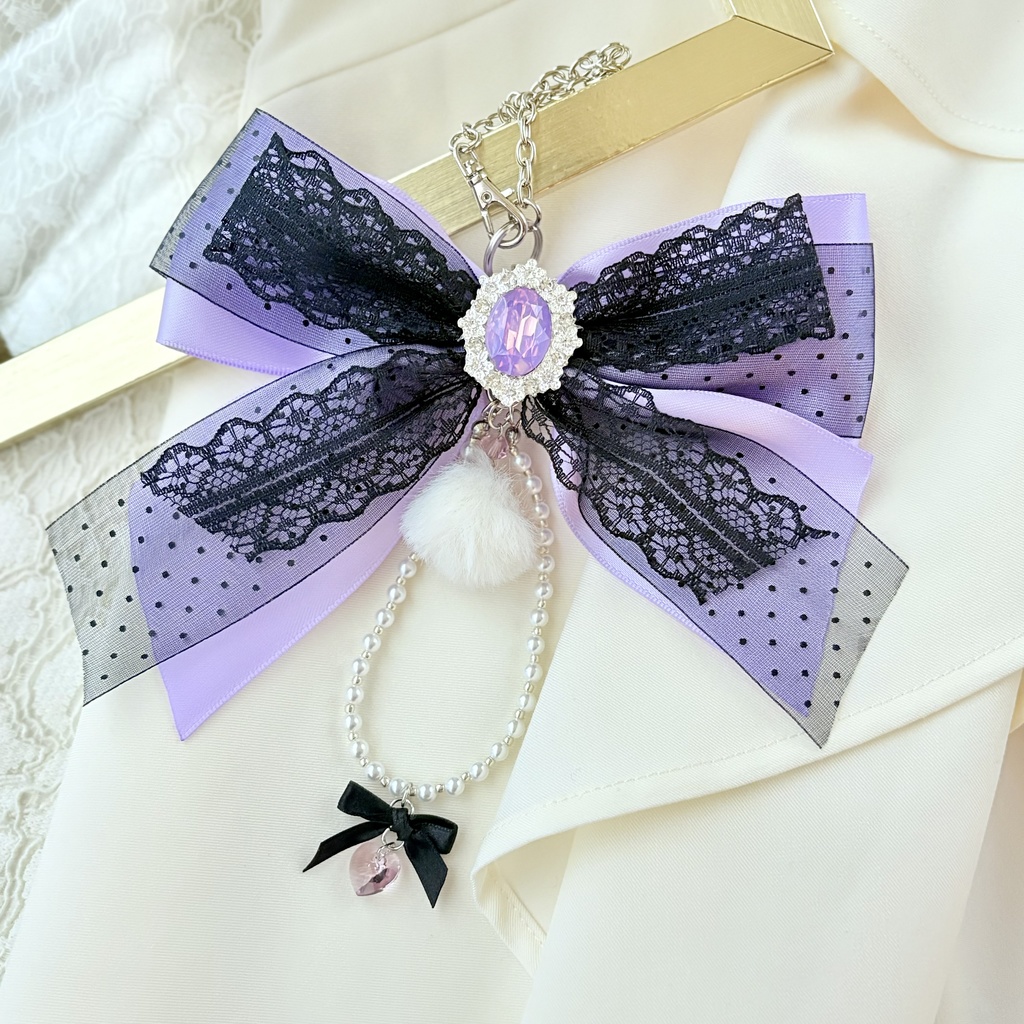 【二次創作】シークレット・リップイメージリボンチャーム