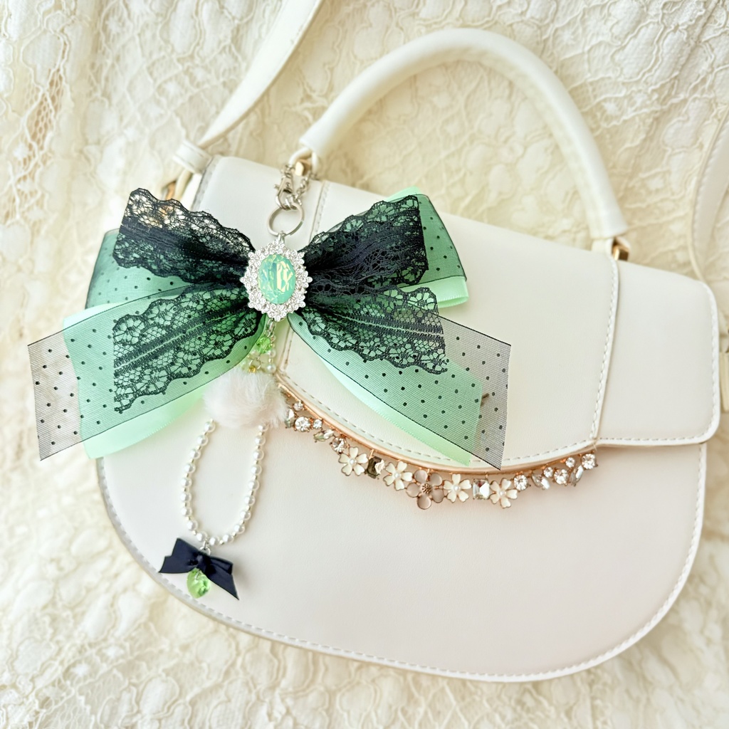 【二次創作】シークレット・リップイメージリボンチャーム