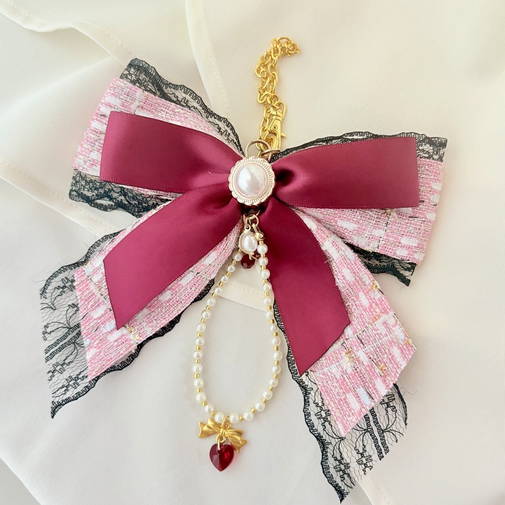 【二次創作】ツイーディーハピリーイメージリボンチャーム