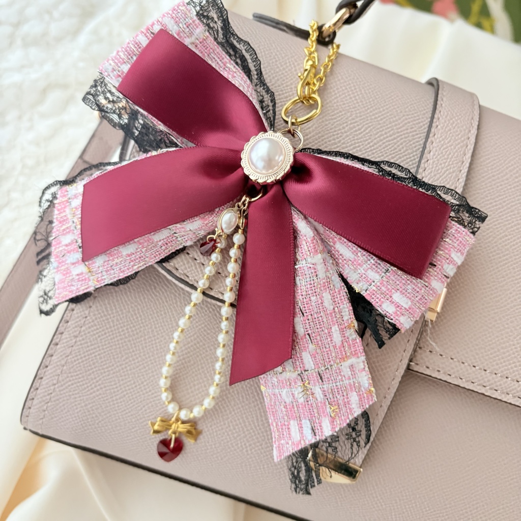 【二次創作】ツイーディーハピリーイメージリボンチャーム